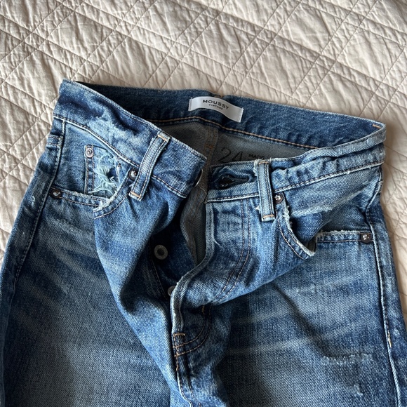 Moussy Vintage Beckton tapered Jean size 24 - Picture 5 of 5